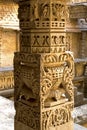 Beautiful pillar at Rani ki vav